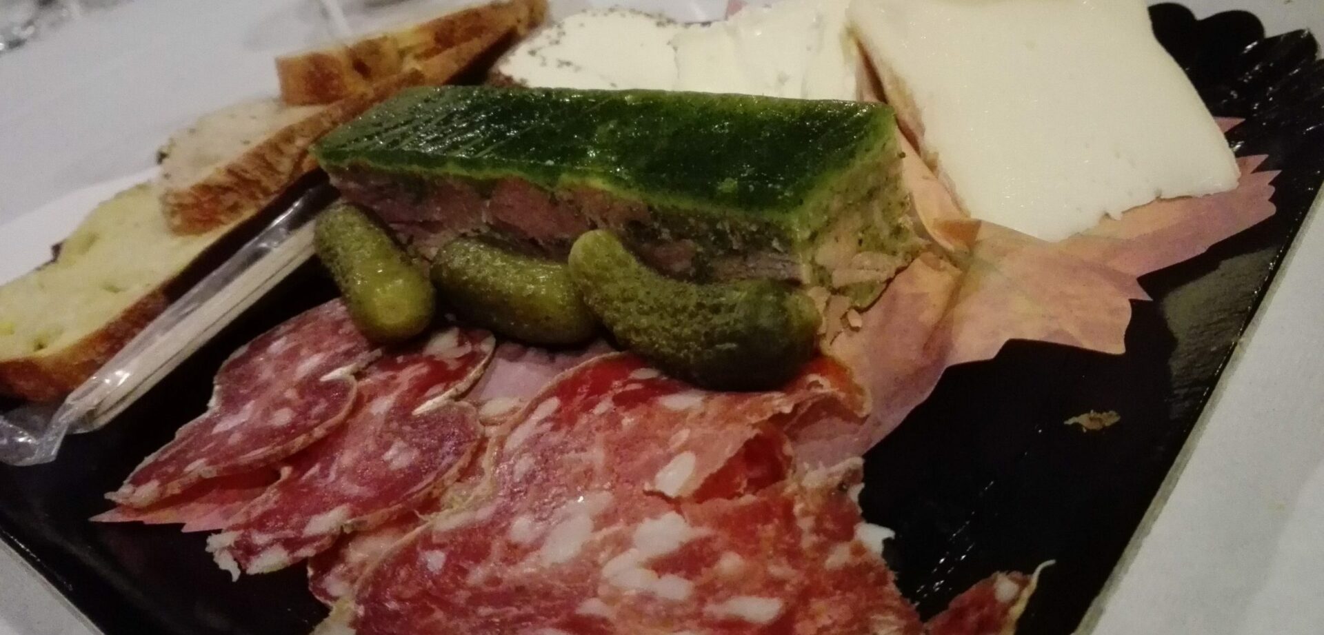 Rosette et jambon persillé