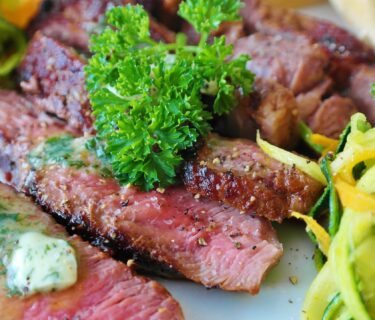 Se restaurer avec un tendre filet de bœuf charolais et ses tagliatelles de légumes