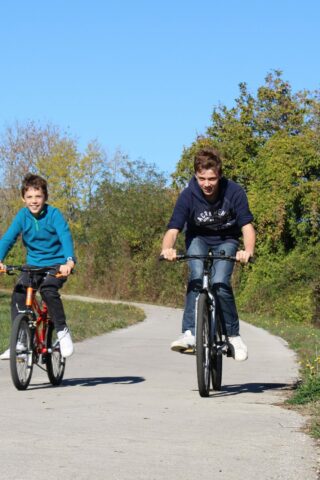 Voie des vignes à vélos