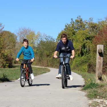 Voie des vignes à vélos