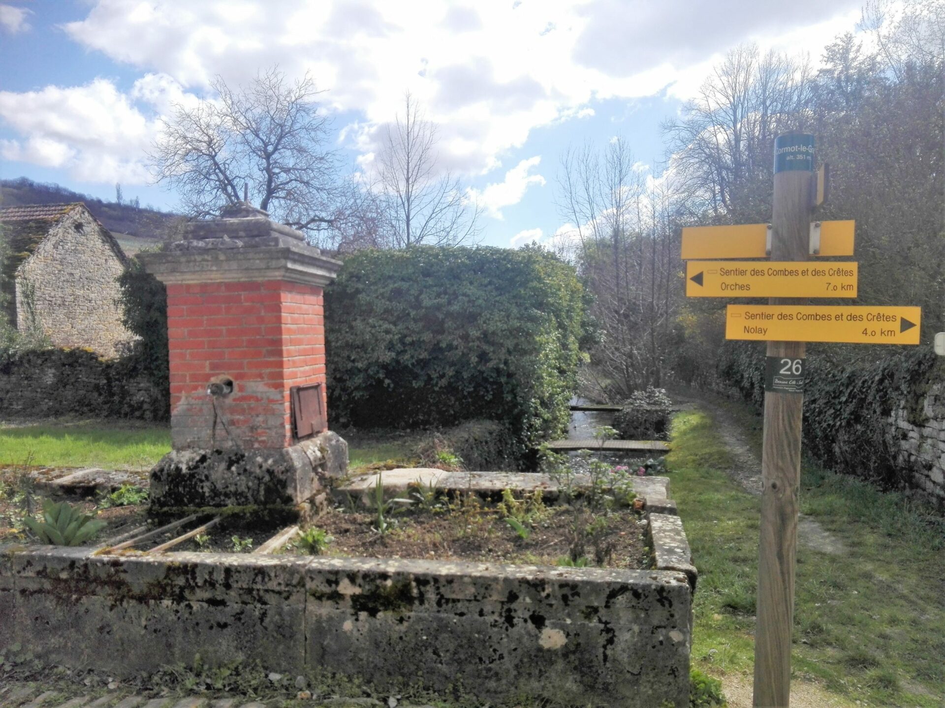 Sentier combes et crêtes