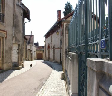 Rue Barrault-Martin à Nolay